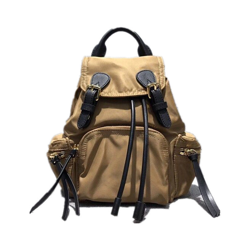 Nylon British Canvas Large Capacity One Backpacks