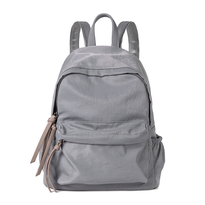 Women's Fashion Simple Nylon Portable Oxford Cloth Backpacks