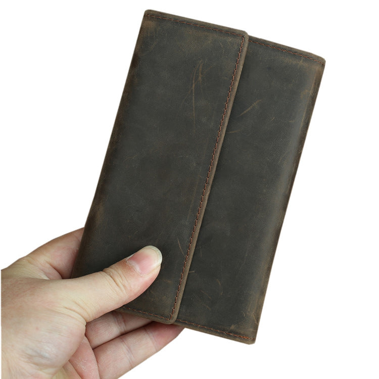 Men's First Layer Cowhide Vintage Crazy Horse Men's Wallets