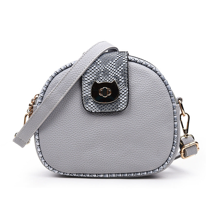 Women's Trends Serpentine Crocodile Pattern Portable Set Handbags