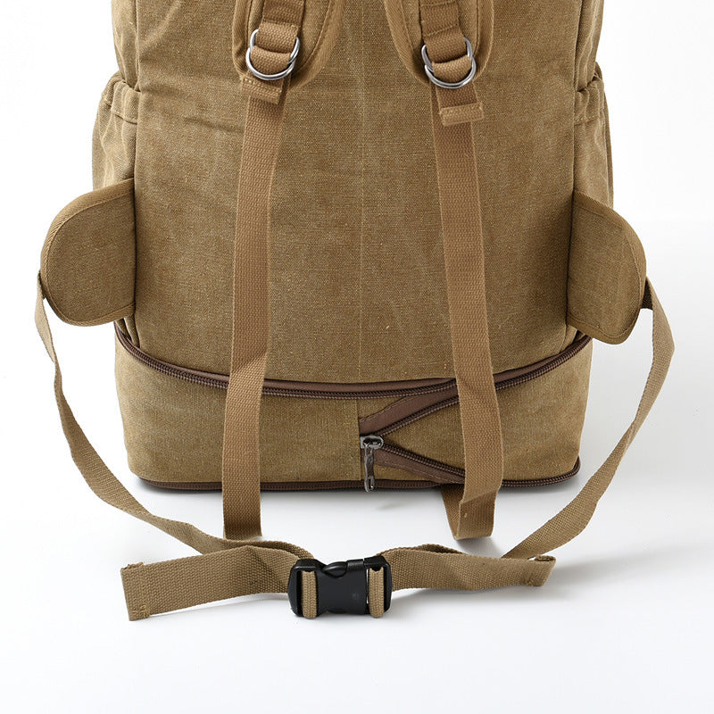 Women's & Men's & Canvas Traveling Large Capacity Hiking Backpacks