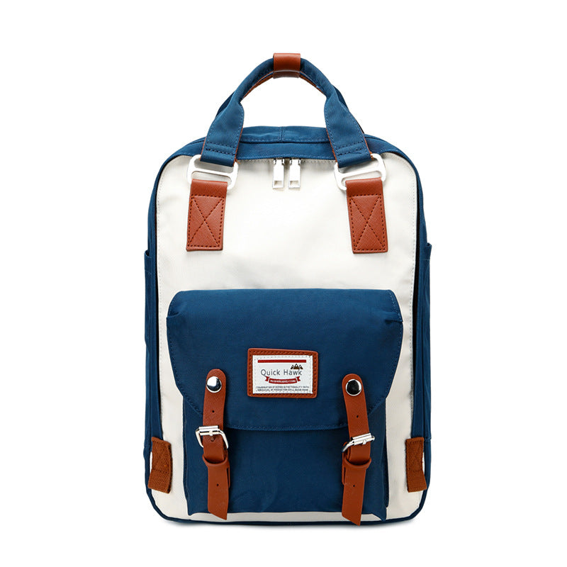 Women's Doughnut Korean High Primary Campus Oxford Bags