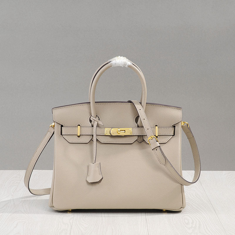 Women's Trendy Plaid Genuine Leather Cross Pattern Crossbody Bags