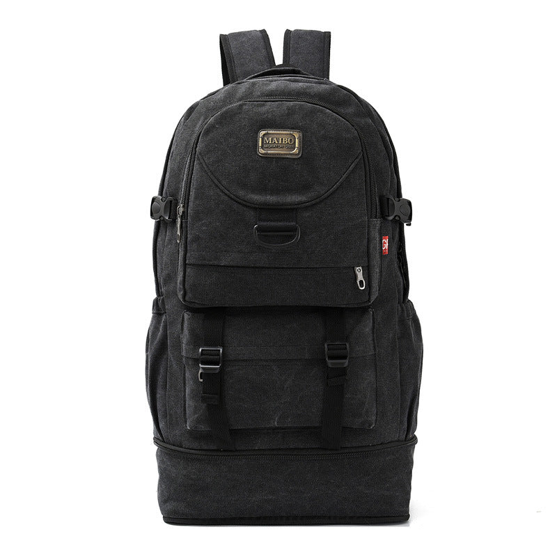 Women's & Men's & Canvas Traveling Large Capacity Hiking Backpacks