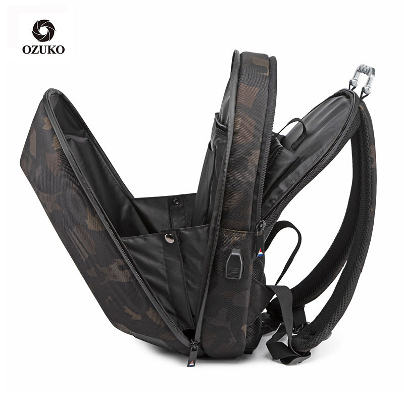 Men's Shaping Computer Riding Hard Shell Helmet Backpacks