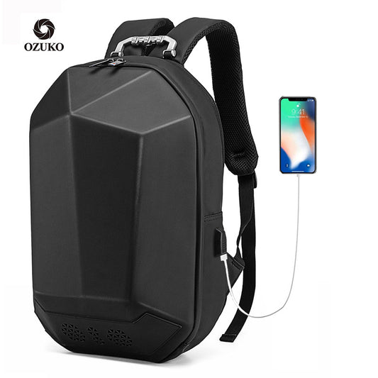 Men's Shaping Computer Riding Hard Shell Helmet Backpacks