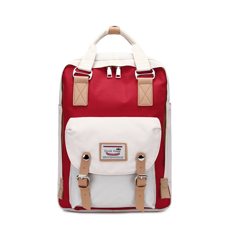 Women's Doughnut Korean High Primary Campus Oxford Bags