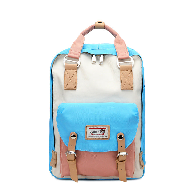 Women's Doughnut Korean High Primary Campus Oxford Bags