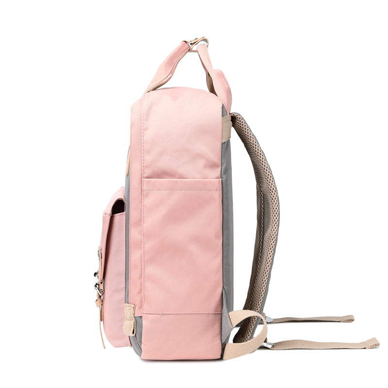 Women's Doughnut Korean High Primary Campus Oxford Bags