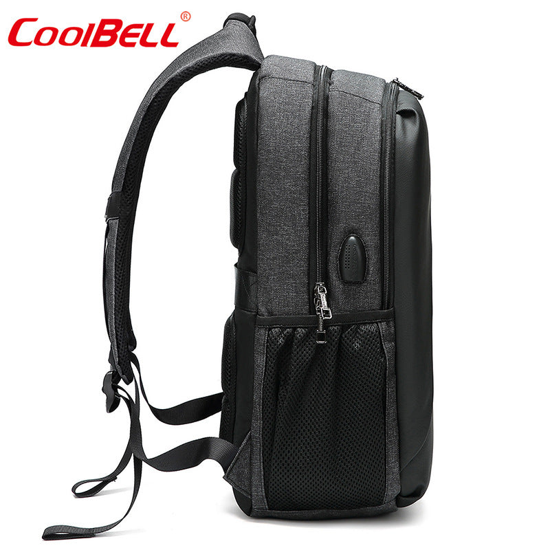 Men's Business Trip Leisure Computer Multifunctional Waterproof Backpacks
