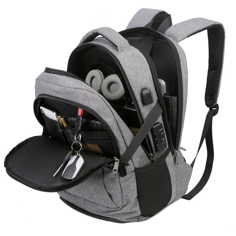 Men's Waterproof Business Computer Multifunctional Charging Sports Backpacks