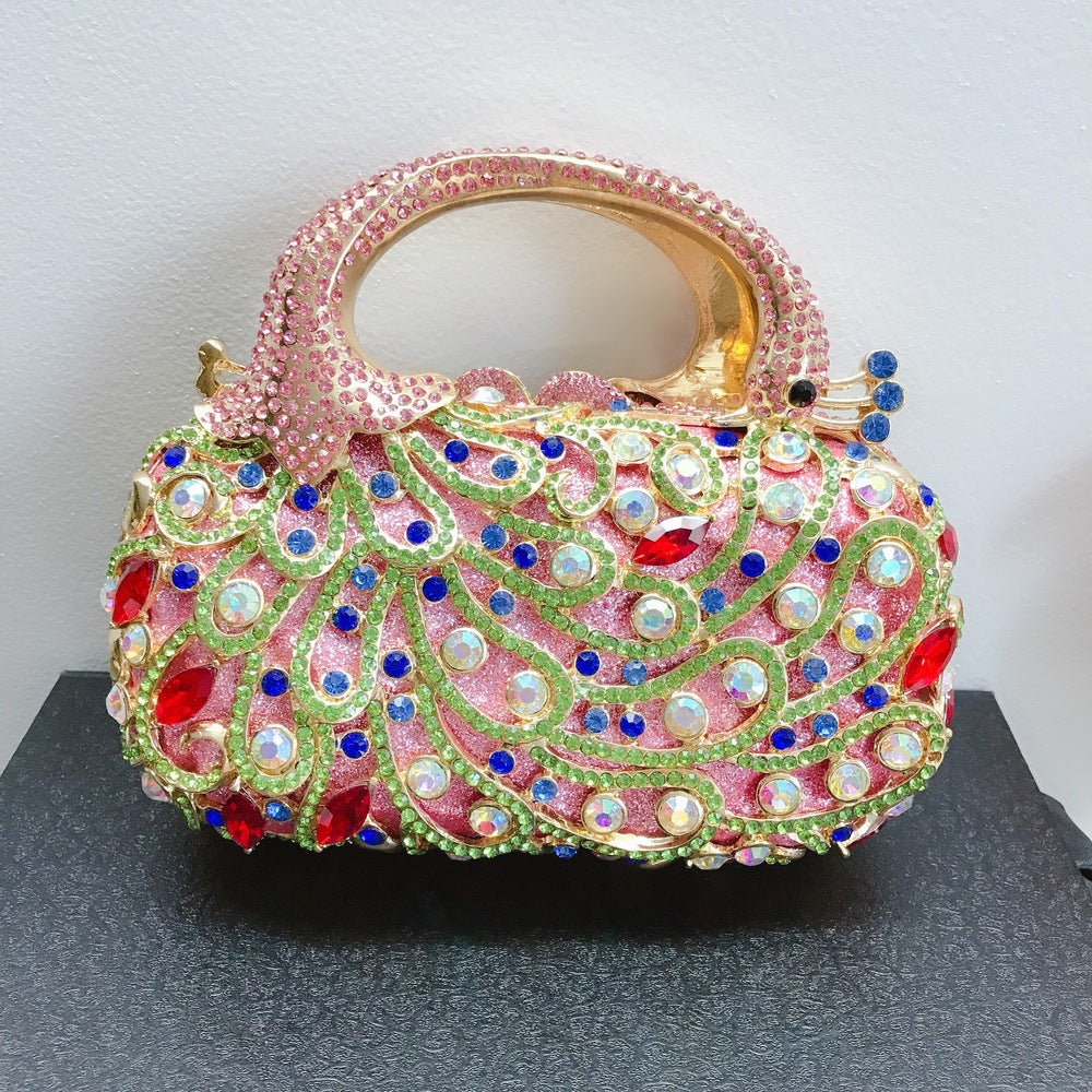 Women's Innovative Classic Colorful Diamond Crystal Evening Bags