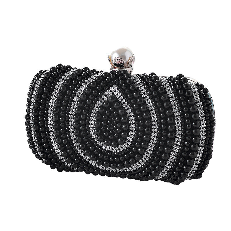 Women's Rhinestone Water Drop Pattern Banquet Dress Bags