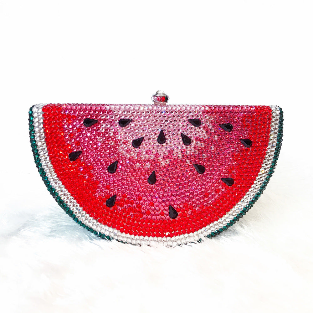 Crystal Full Of Diamond Handmade Metal Inlaid Evening Bags