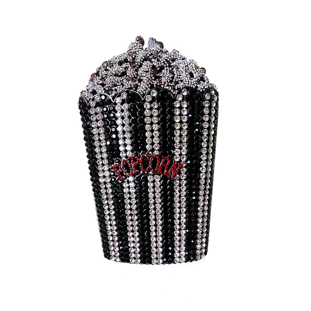 Women's Strictly Selected Clutch Popcorn Diamond Hollow Evening Bags