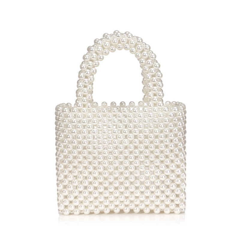 Women's Graceful Versatile Pearl Fashion Beads Handbags