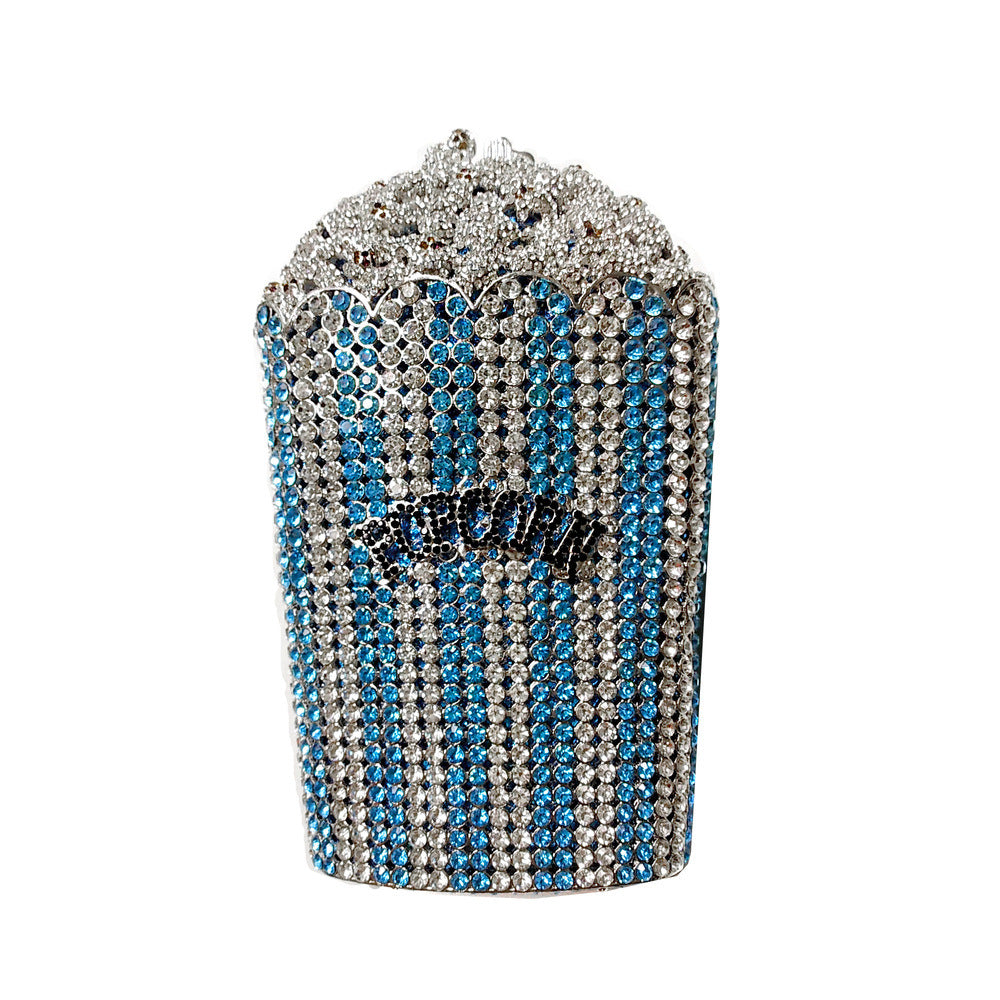 Women's Strictly Selected Clutch Popcorn Diamond Hollow Evening Bags