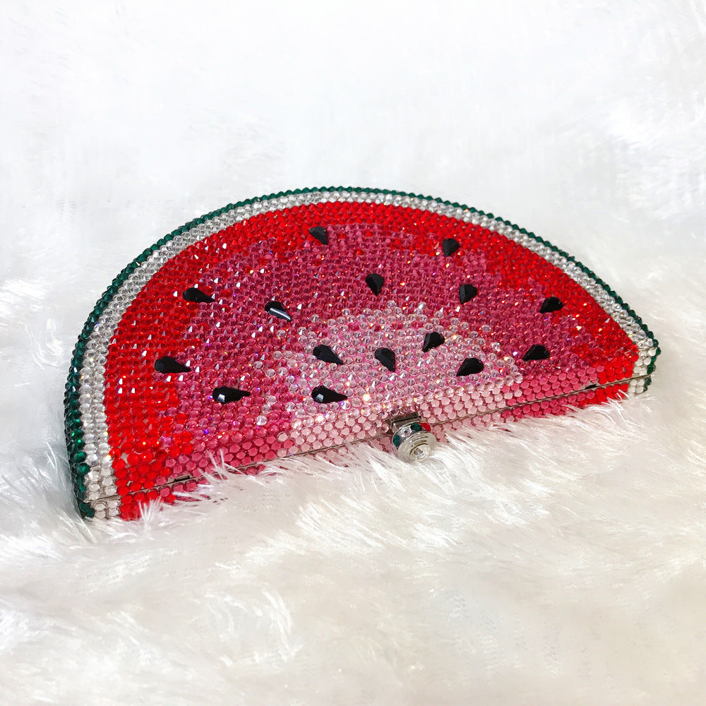 Crystal Full Of Diamond Handmade Metal Inlaid Evening Bags