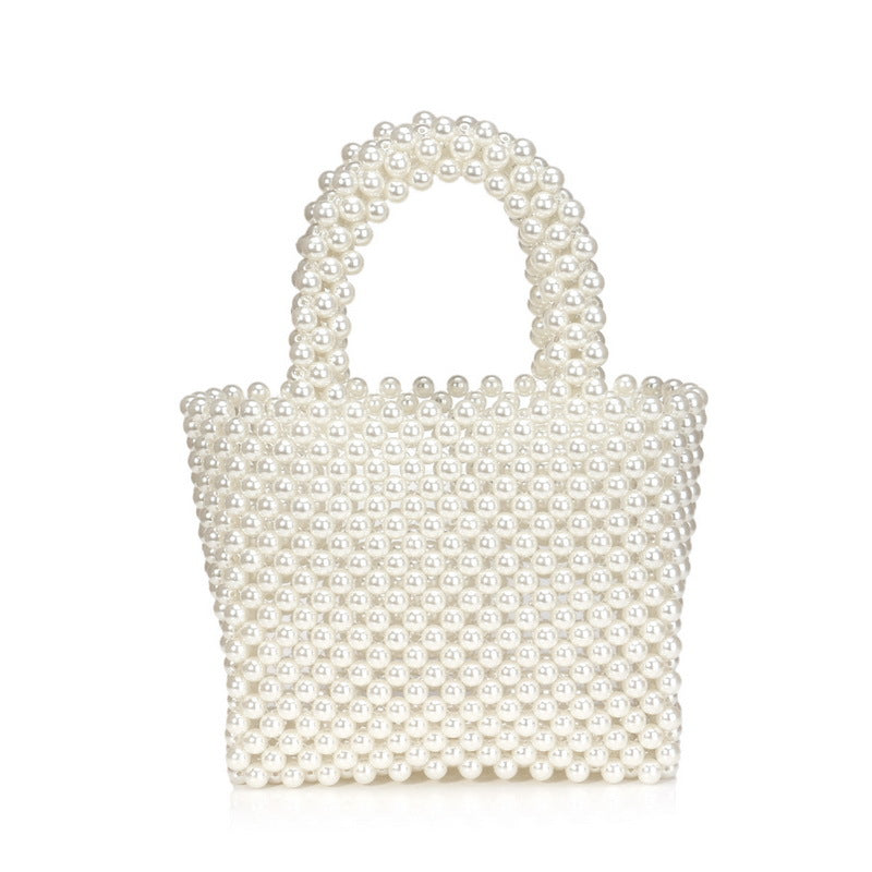 Women's Graceful Versatile Pearl Fashion Beads Handbags