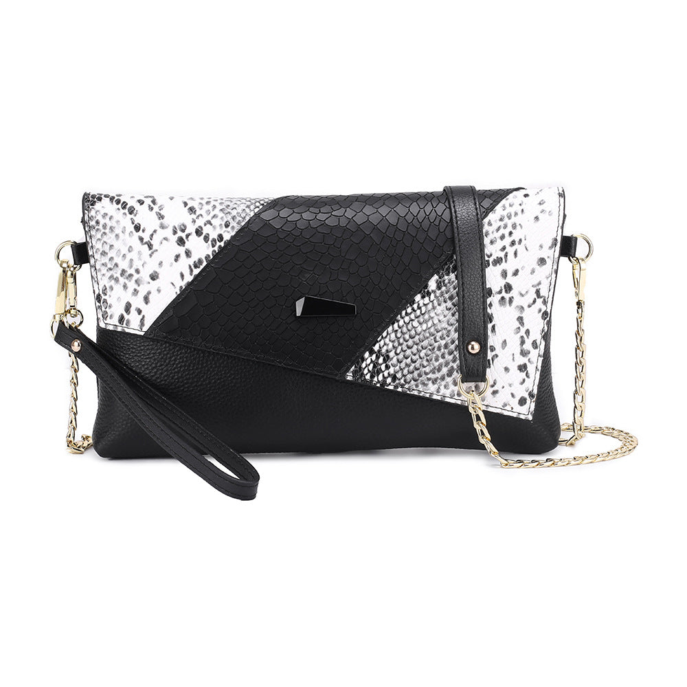 Women's Genuine Leather Clutch Fashion Dinner Large Shoulder Bags