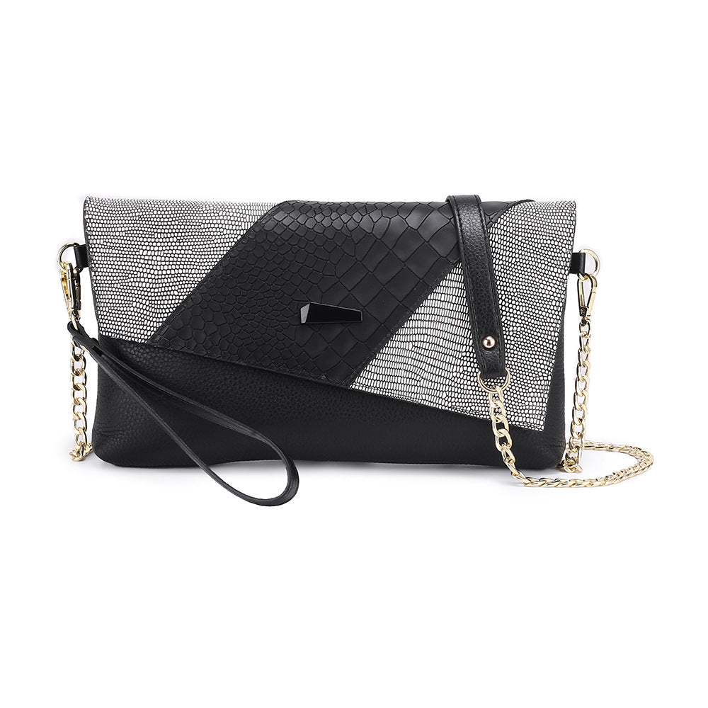 Women's Genuine Leather Clutch Fashion Dinner Large Shoulder Bags