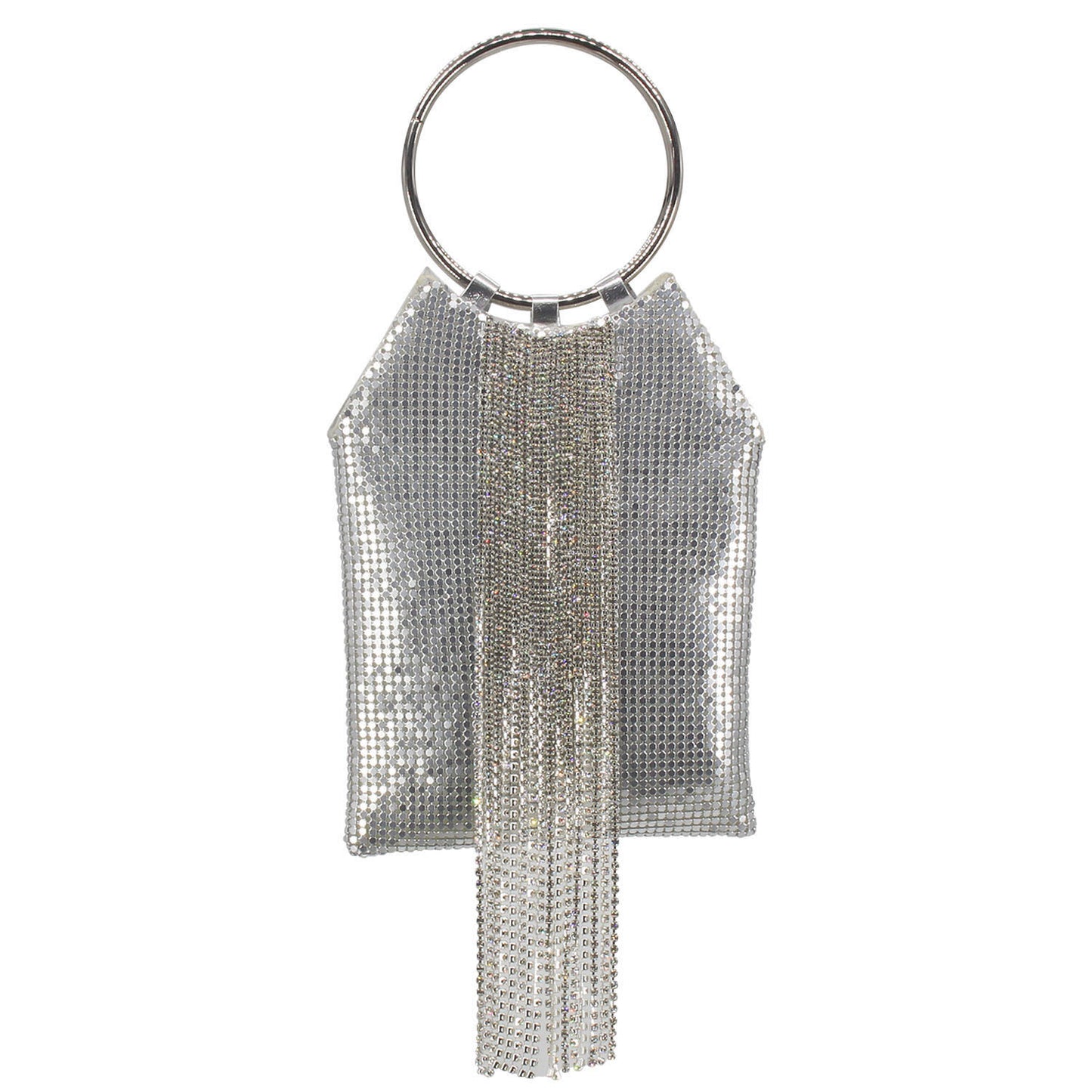 Women's Winter High-grade Rhinestone Tassel Sequin Hand Bags