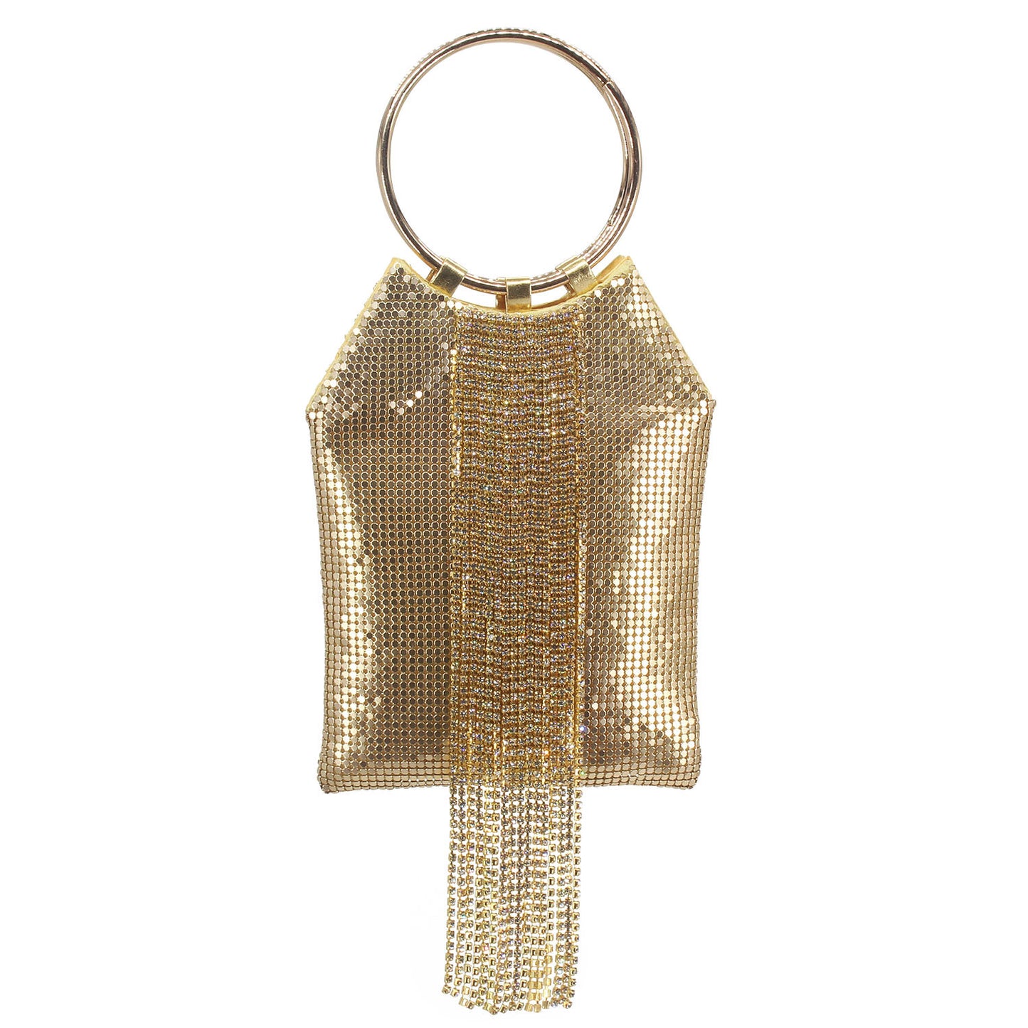 Women's Winter High-grade Rhinestone Tassel Sequin Hand Bags