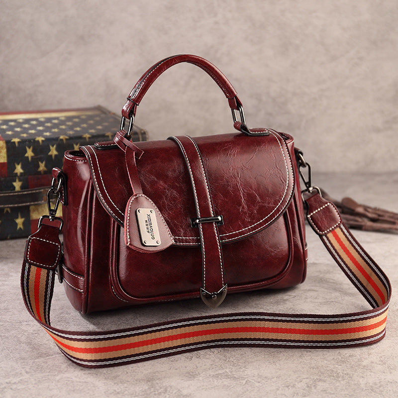 Women's Paul Retro Fashion Underarm Portable Large Handbags