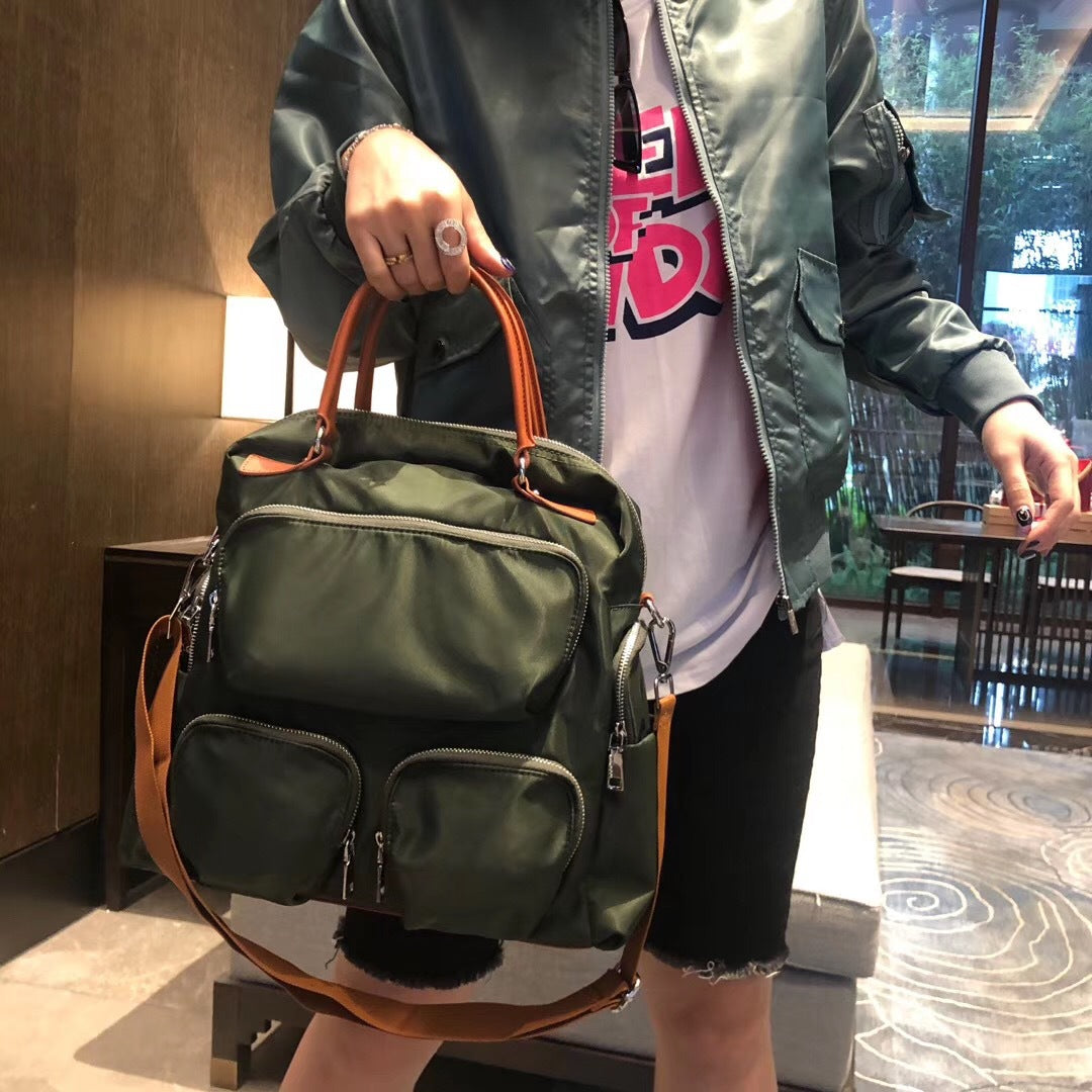 Korean High-grade Nylon Cloth Versatile Fashion Backpacks