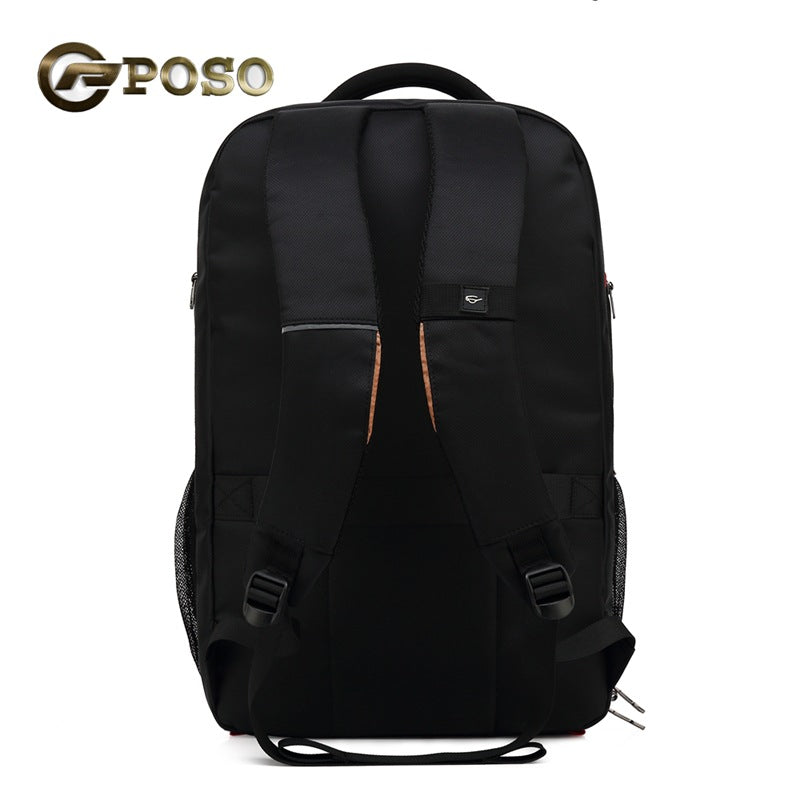 Men's Retro Computer Fashion Large Capacity Nylon Backpacks