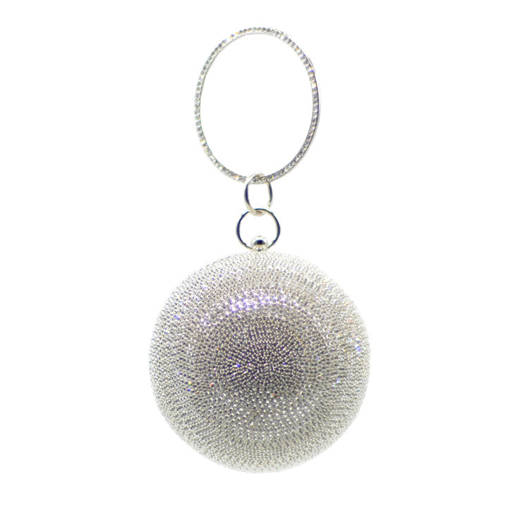 Dinner Diamond Banquet Clutch Ball Spherical Evening Bags