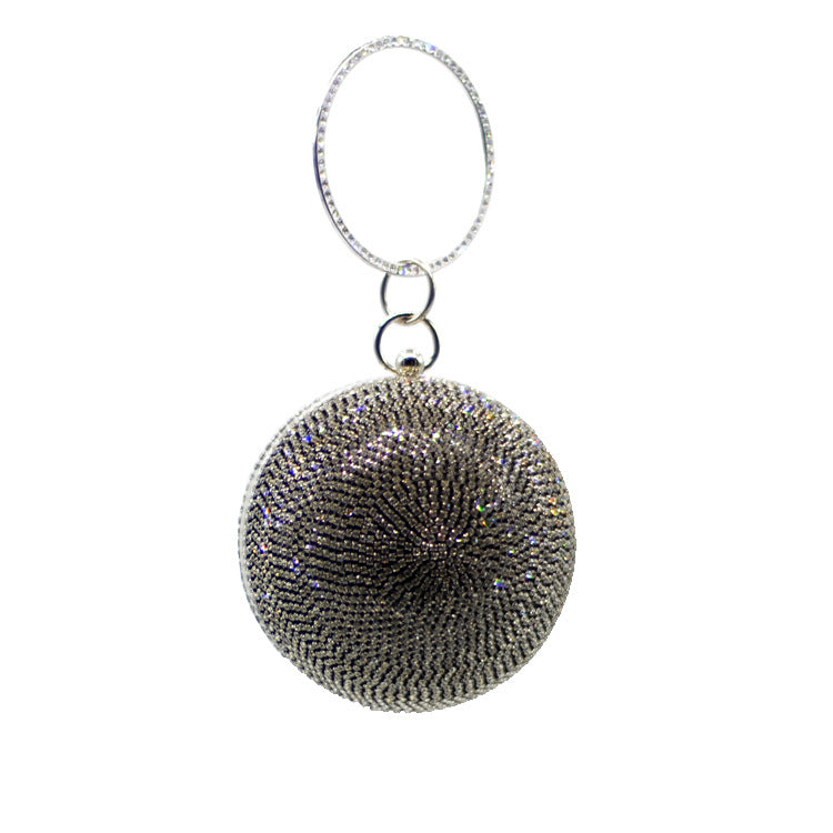 Dinner Diamond Banquet Clutch Ball Spherical Evening Bags