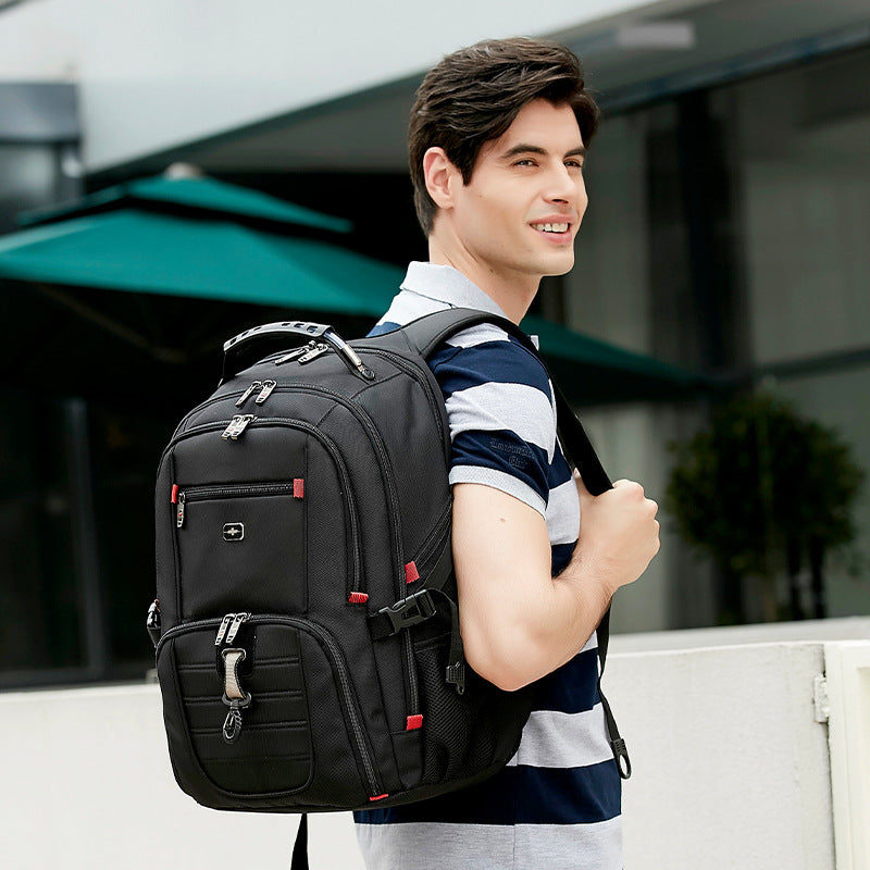 Large Capacity Waterproof Business Computer Printed Backpacks
