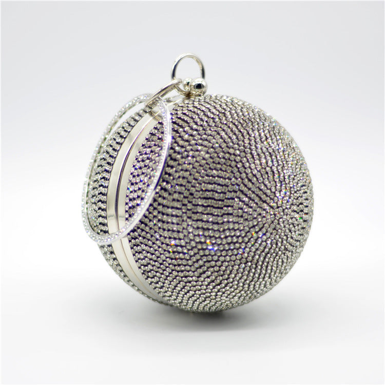Dinner Diamond Banquet Clutch Ball Spherical Evening Bags