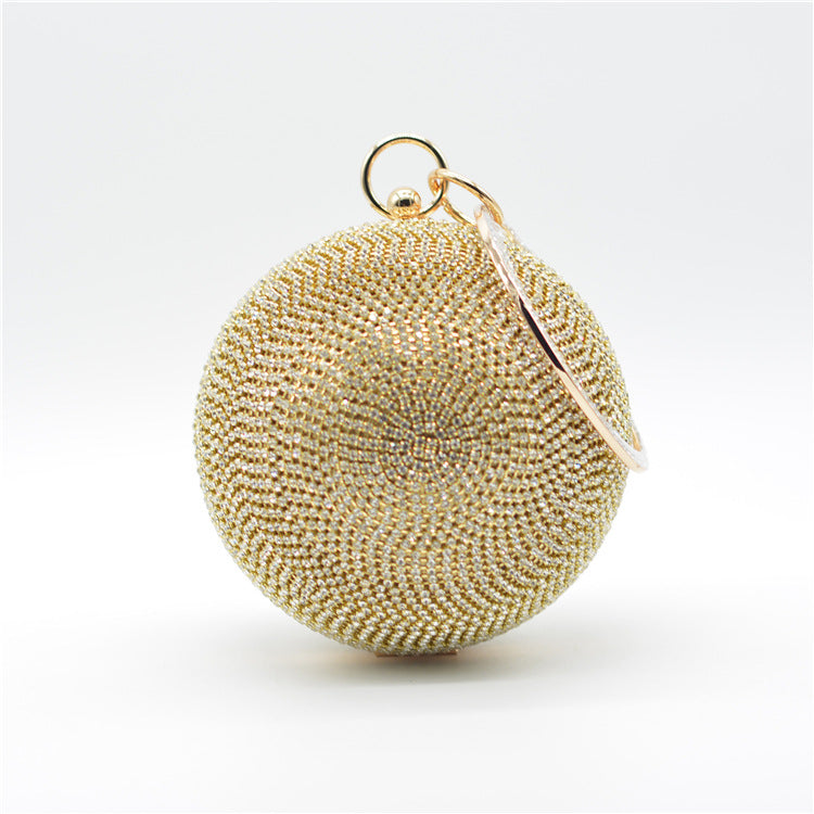 Dinner Diamond Banquet Clutch Ball Spherical Evening Bags