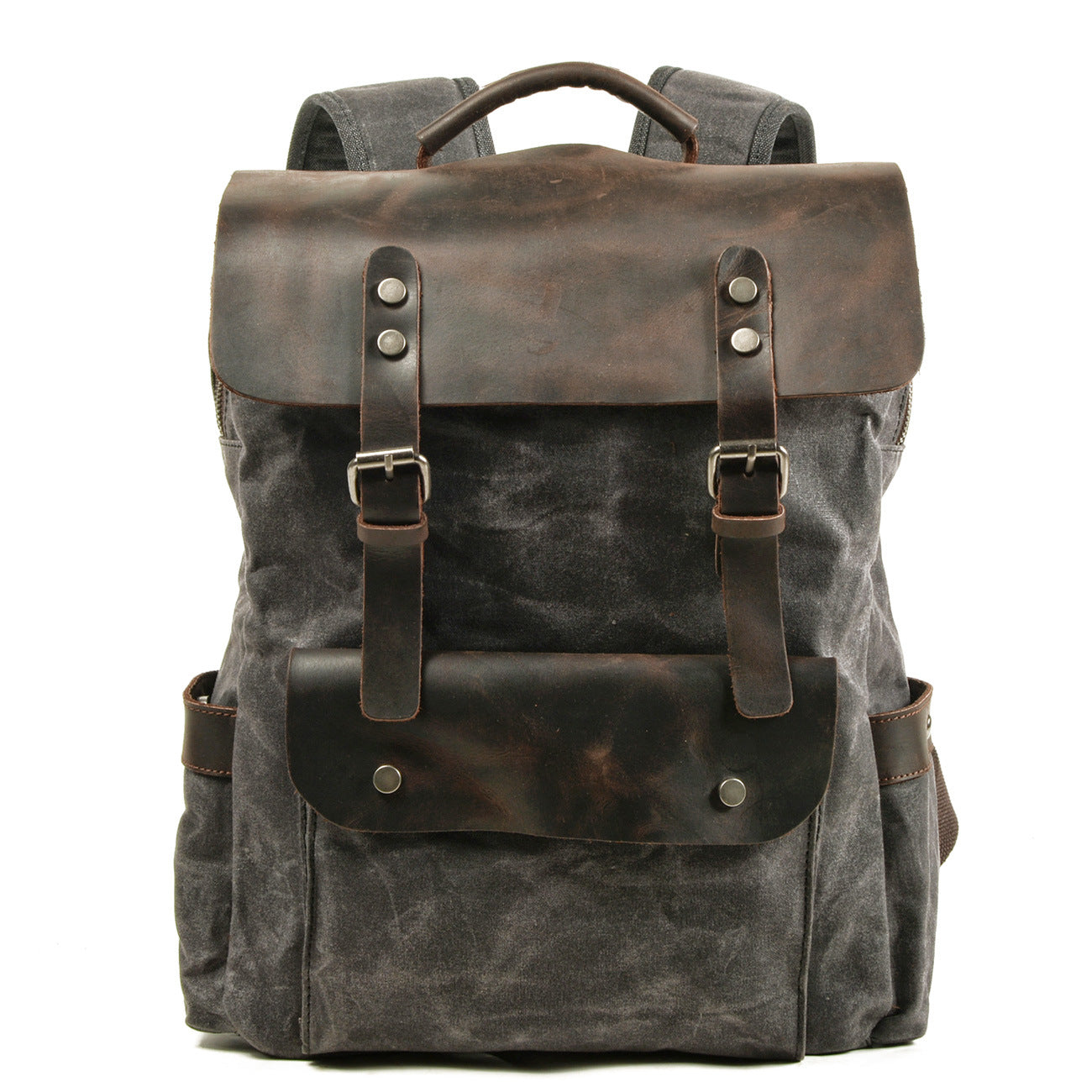 Waterproof Pure Cotton Waxed Canvas With Backpacks