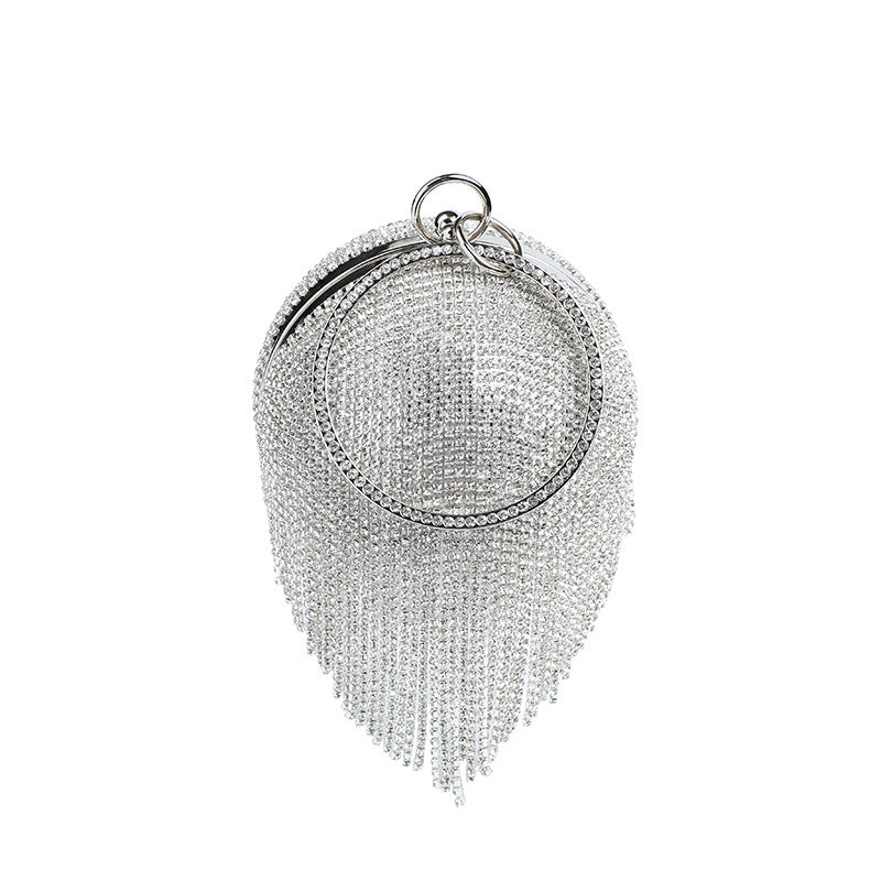 Fashion Gold Sier Ball Dinner Diamond Evening Bags