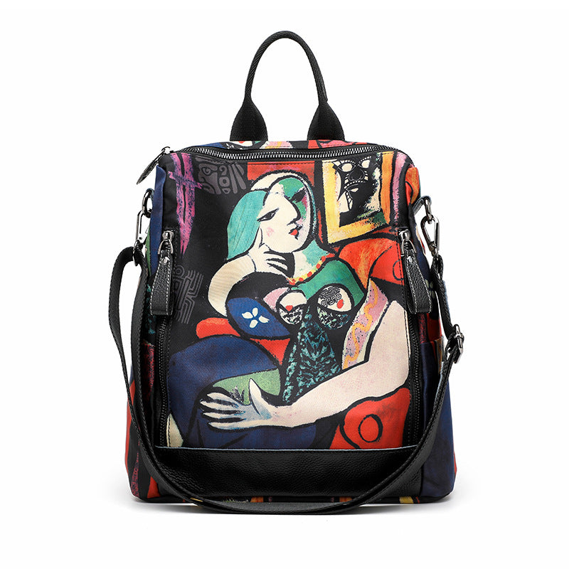 Women's Ethnic Print Simple Lightweight Price Backpacks