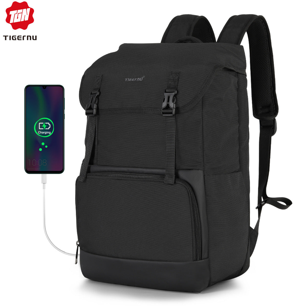 Commuter Large Capacity Charging Computer Niche Backpacks