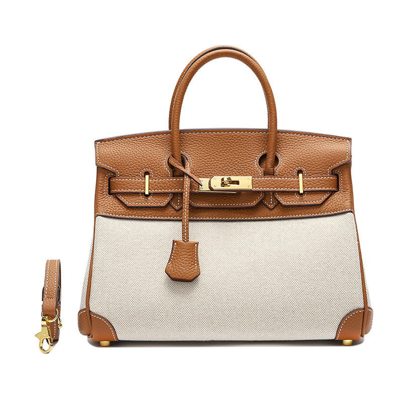 Women's Top Layer Cowhide Large Capacity Summer Bags