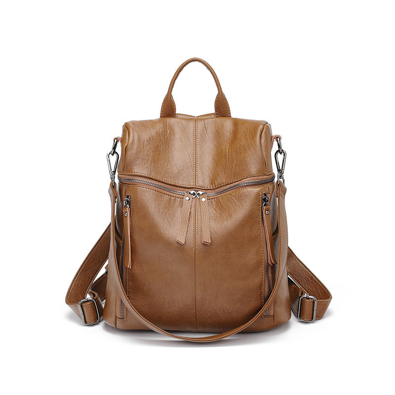 Women's Mummy Large Capacity Leather Korean Multipurpose Bags