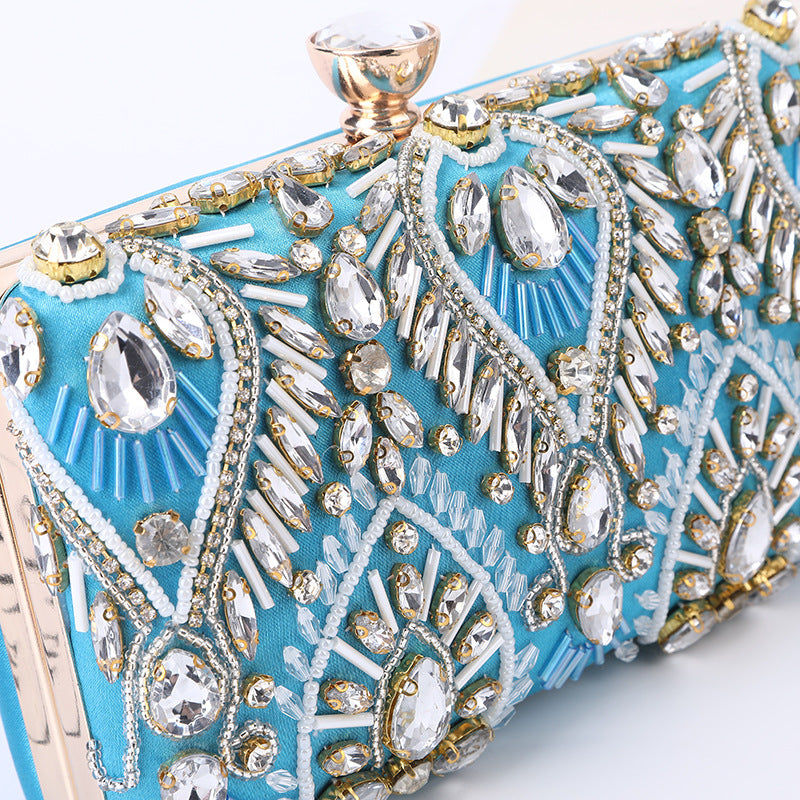 Women's Diamond Style Clutch Light Luxury Evening Bags