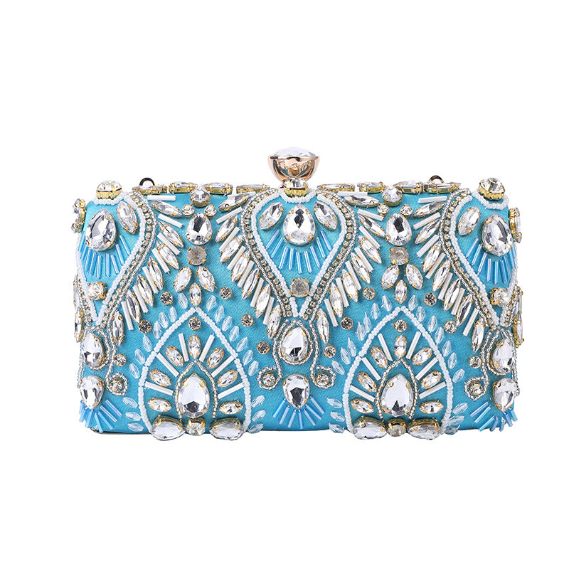 Women's Diamond Style Clutch Light Luxury Evening Bags