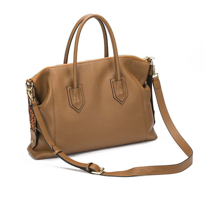 Women's Genuine Leather Top Layer Fashionable Hand Shoulder Bags