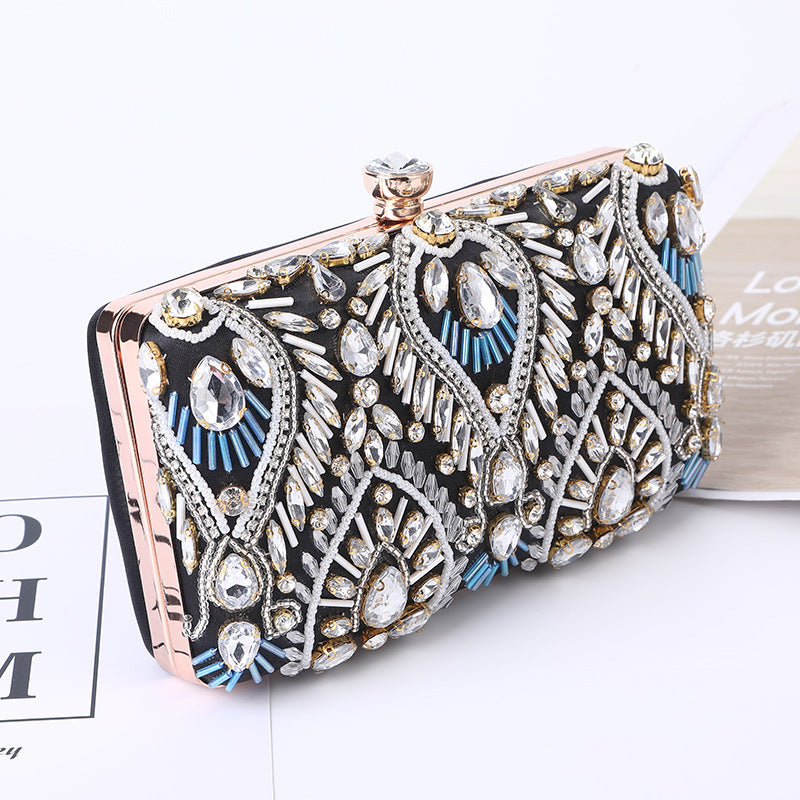 Women's Diamond Style Clutch Light Luxury Evening Bags