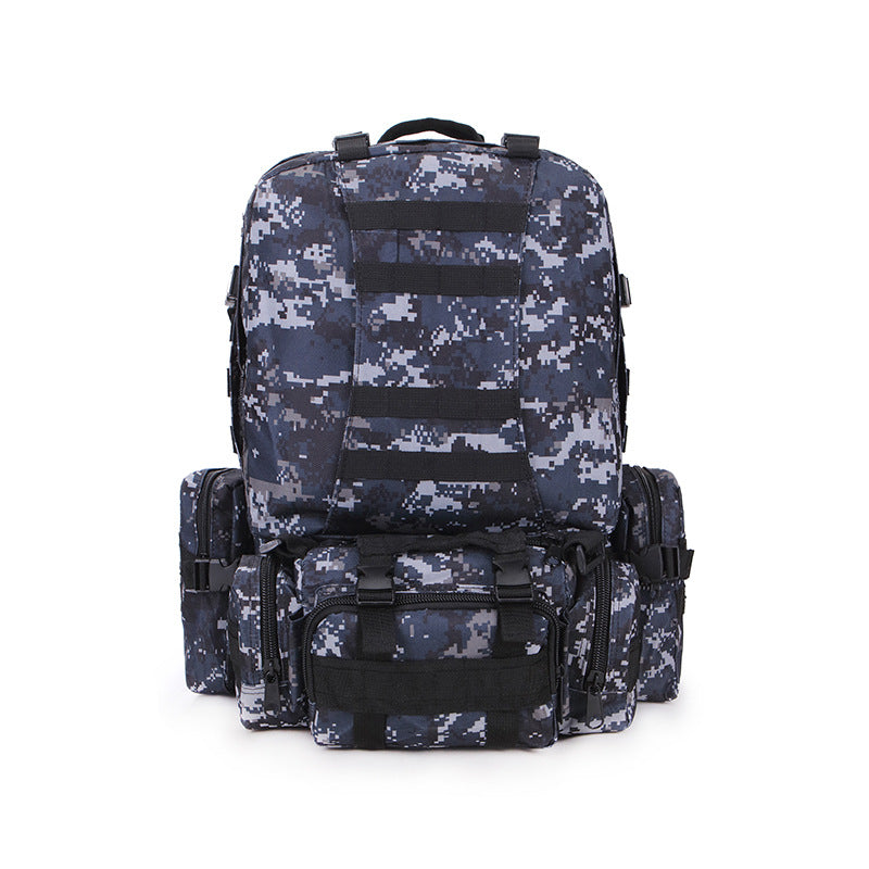 Large Capacity Combination Camping Army Camouflage Mountaineering Backpacks