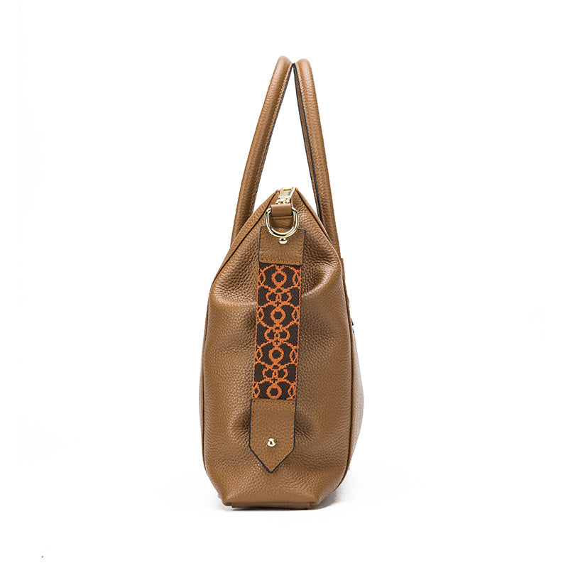 Women's Genuine Leather Top Layer Fashionable Hand Shoulder Bags