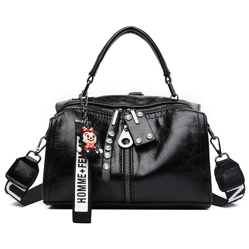 Women's Super Hot Live Broadcast Leather Light Backpacks