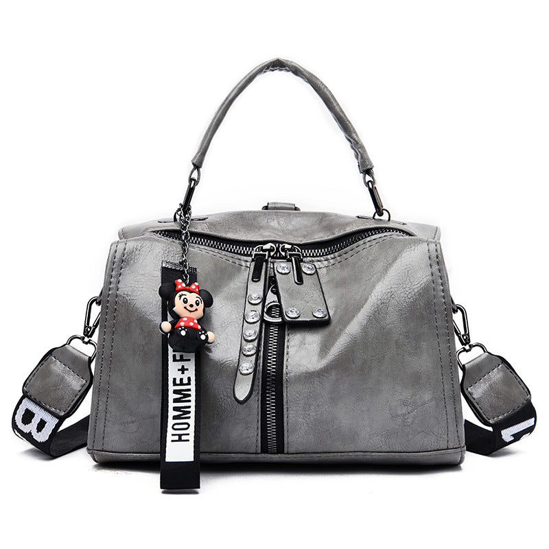 Women's Super Hot Live Broadcast Leather Light Backpacks