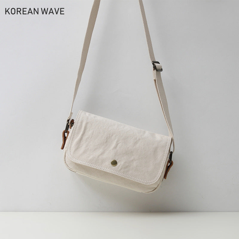 Cool Leisure Canvas Retro Versatile Back Crossbody Bags